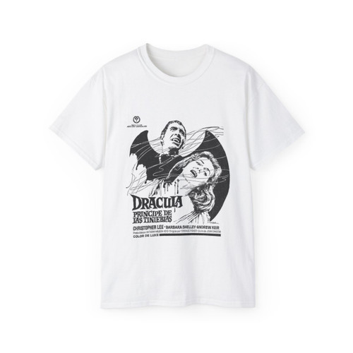 DRACULA PRINCE OF DARKNESS (SPANISH) 2 1966 Movie Poster - T-Shirt