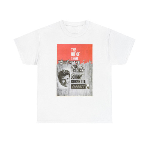 Johnny Burnette 1960 (Music Poster) T-Shirt