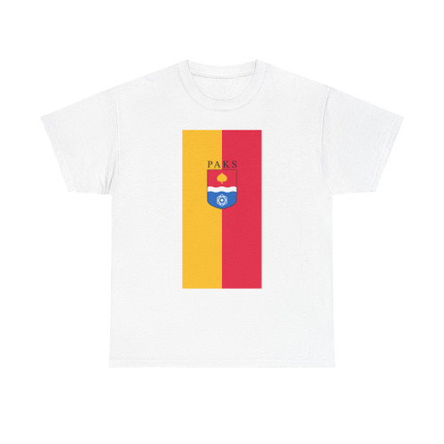 Flag of Paks vertical variant (Hungary) T-Shirt