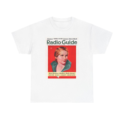 Radio Guide 1936-08-01 (Magazine Cover) T-Shirt