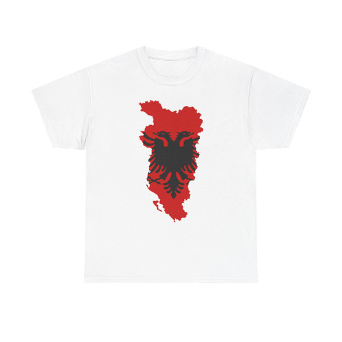 Flag-map of Greater Albania (Albania) T-Shirt