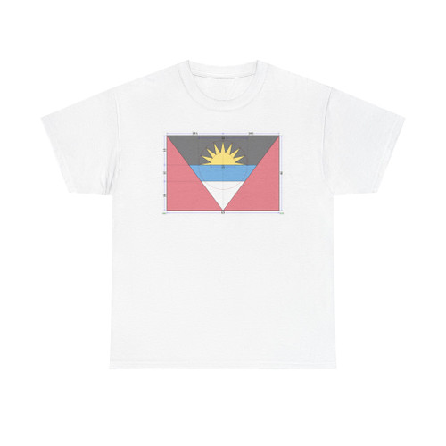 Flag of Antigua and Barbuda construction sheet (Antigua and Barbuda) T-Shirt