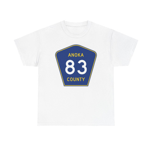 Anoka County 83 (Minnesota) (Road Sign) T-Shirt