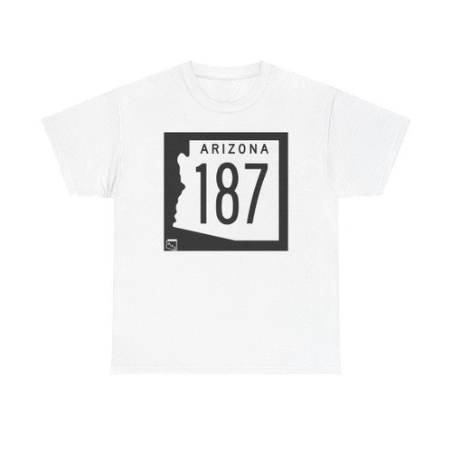 Arizona 187 1963 (Arizona) (Road Sign) T-Shirt