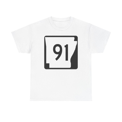 Arkansas 91 (Arkansas) (Road Sign) T-Shirt