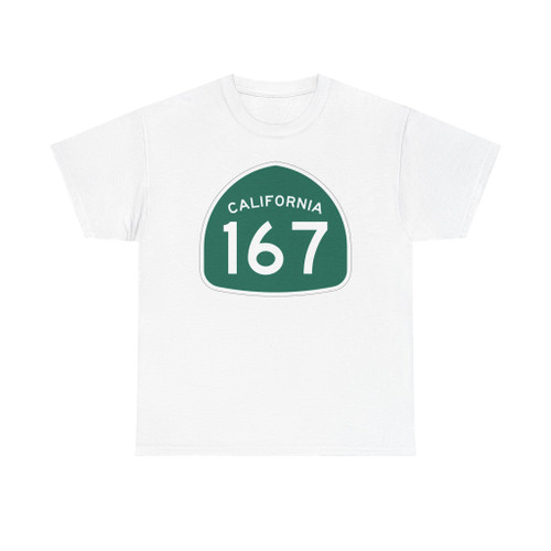 California 167 (California) (Road Sign) T-Shirt