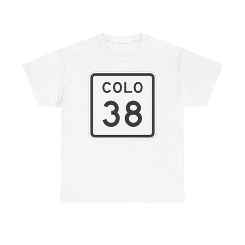 Colorado 38 1952 (Colorado) (Road Sign) T-Shirt