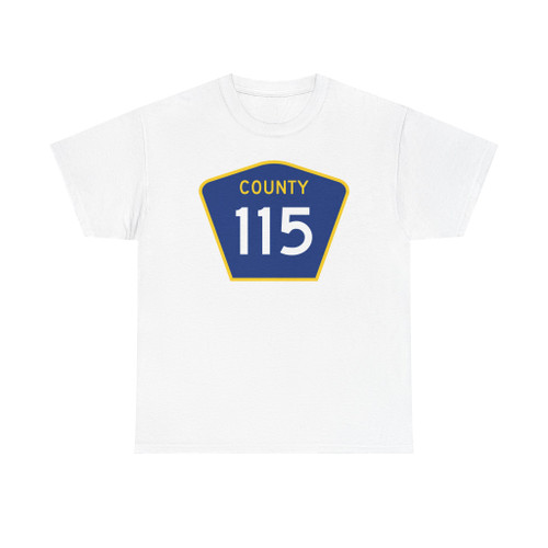 County 115 MN (Minnesota) (Road Sign) T-Shirt