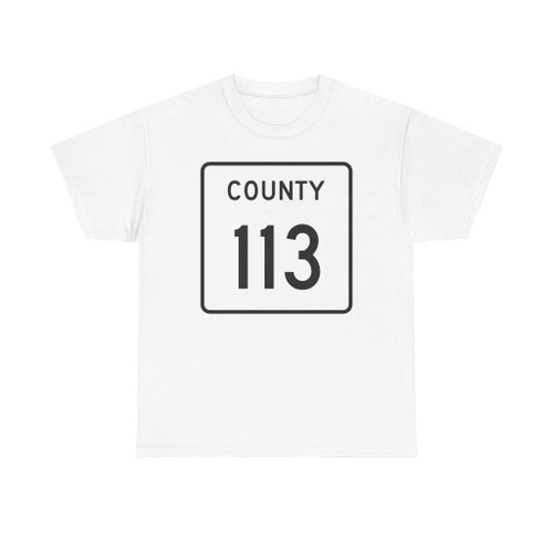 County 113 square (Minnesota) (Road Sign) T-Shirt
