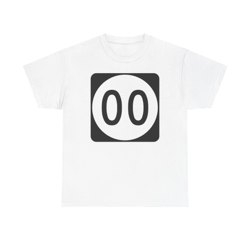 Elongated circle template 2-digit (Kentucky) (Road Sign) T-Shirt