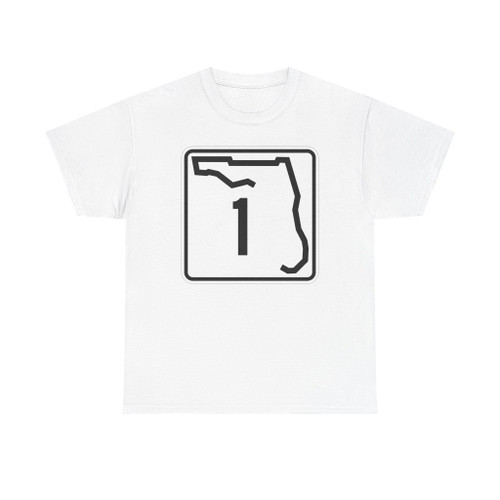 Florida 1 (Florida) (Road Sign) T-Shirt