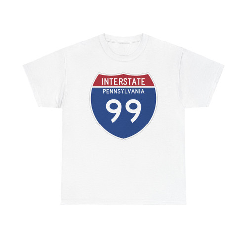 I-99 PA Metric (Pennsylvania) (Road Sign) T-Shirt
