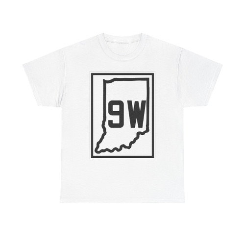 Indiana 9W 1926 (Indiana) (Road Sign) T-Shirt