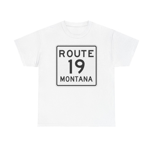 MT-19 1948 (Montana) (Road Sign) T-Shirt