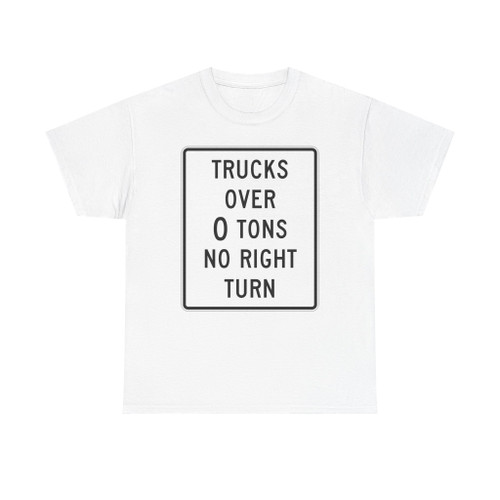 MUTCD-NJ RNJ12-8R open text (New Jersey) (Road Sign) T-Shirt