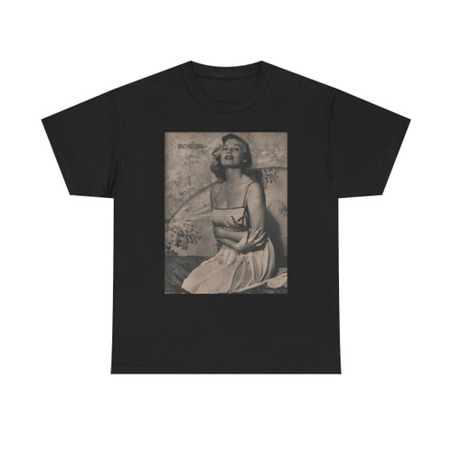 Anita Ekberg #392 - Fabulous Females Mag. Issue #1 '55 - 1 B&W Photo (Vintage Female Icons) T-Shirt
