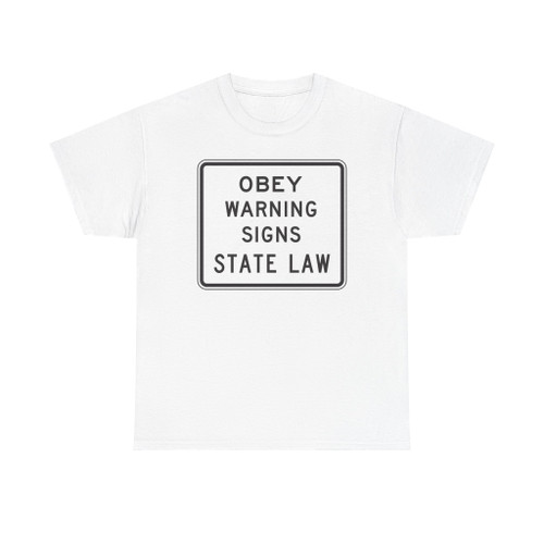 MUTCD-TX R20-3T (Texas) (Road Sign) T-Shirt