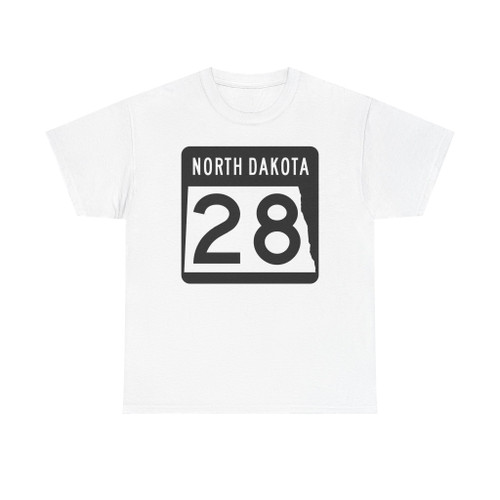 ND-28 2015 (North Dakota) (Road Sign) T-Shirt