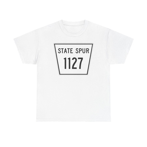 Nebraska State Spur 1127 (Nebraska) (Road Sign) T-Shirt