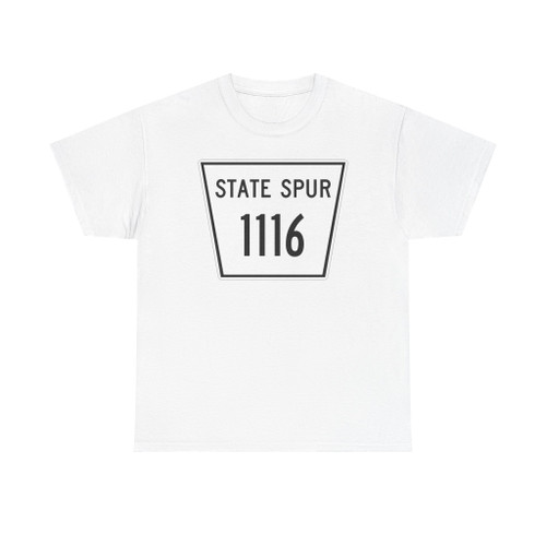 Nebraska State Spur 1116 (Nebraska) (Road Sign) T-Shirt