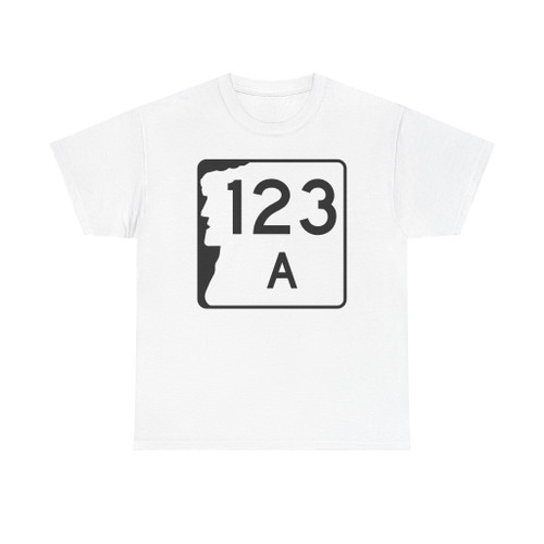 NH Route 123A (New Hampshire) (Road Sign) T-Shirt