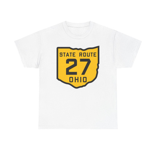 OH-27 1920 (Ohio) (Road Sign) T-Shirt