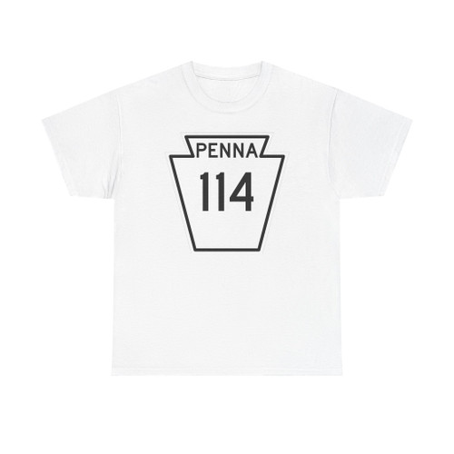 PA-114 1948 (Pennsylvania) (Road Sign) T-Shirt
