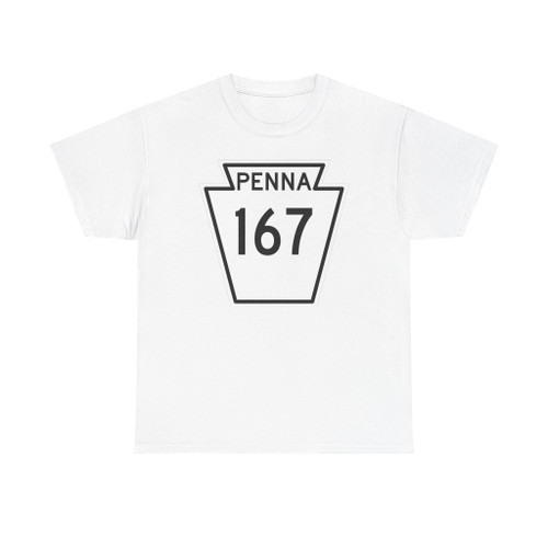 PA-167 1948 (Pennsylvania) (Road Sign) T-Shirt