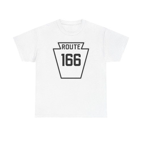 PA-166 1926 (Pennsylvania) (Road Sign) T-Shirt