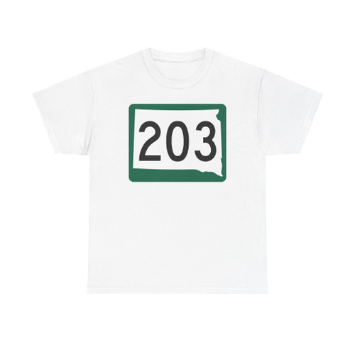 SD 203 (South Dakota) (Road Sign) T-Shirt
