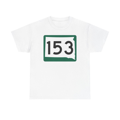 SD 153 (South Dakota) (Road Sign) T-Shirt