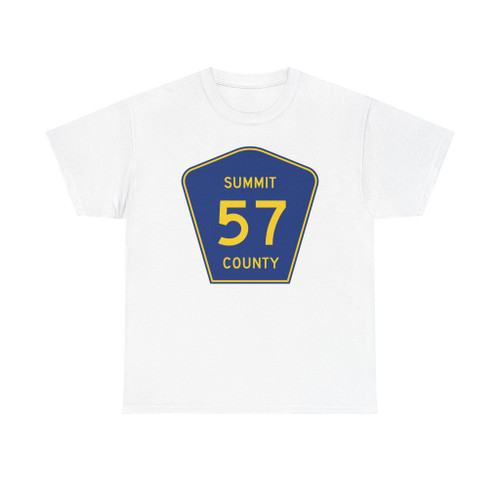 Summit County 57 (Ohio) (Road Sign) T-Shirt