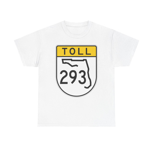 Toll Florida 293 (Florida) (Road Sign) T-Shirt