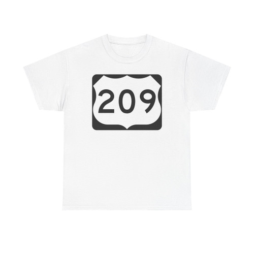 US 209 NY (New York) (Road Sign) T-Shirt