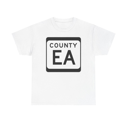 WIS County EA (Wisconsin) (Road Sign) T-Shirt
