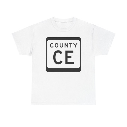 WIS County CE (Wisconsin) (Road Sign) T-Shirt