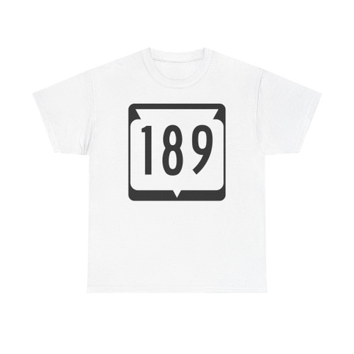 WIS 189 (Wisconsin) (Road Sign) T-Shirt