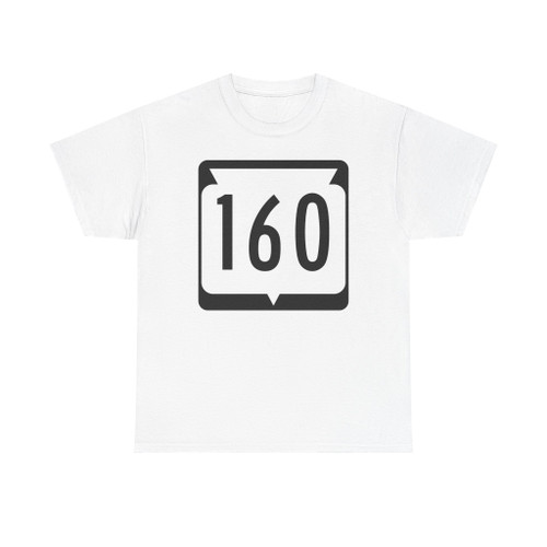 WIS 160 (Wisconsin) (Road Sign) T-Shirt