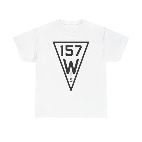 WIS 157 1927 (Wisconsin) (Road Sign) T-Shirt