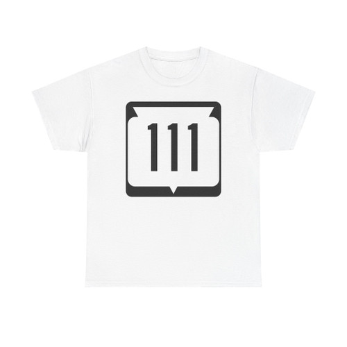 WIS 111 (Wisconsin) (Road Sign) T-Shirt