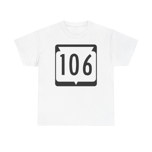 WIS 106 (Wisconsin) (Road Sign) T-Shirt