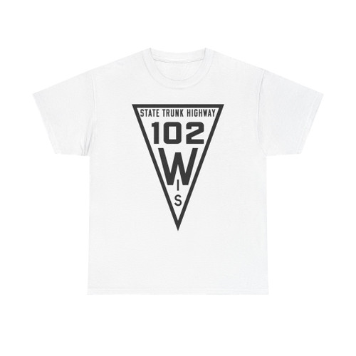 WIS 102 1919 (Wisconsin) (Road Sign) T-Shirt