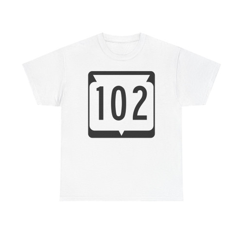 WIS 102 (Wisconsin) (Road Sign) T-Shirt