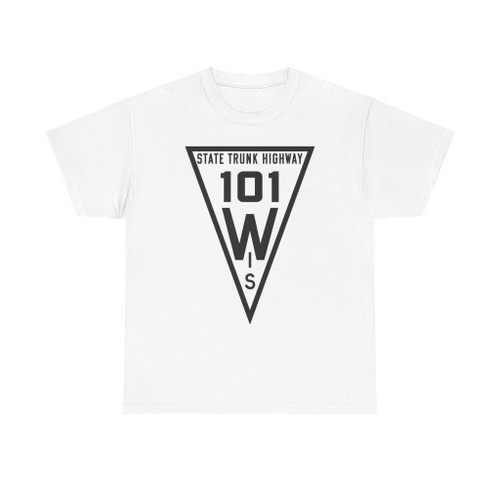 WIS 101 1919 (Wisconsin) (Road Sign) T-Shirt