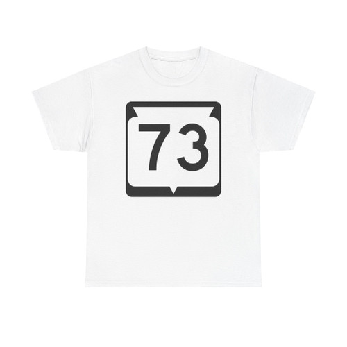 WIS 73 (Wisconsin) (Road Sign) T-Shirt