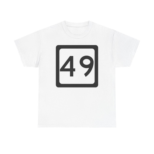 WV-49 (Virginia) (Road Sign) T-Shirt