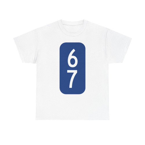 Warren County 67 NY tab (New York) (Road Sign) T-Shirt