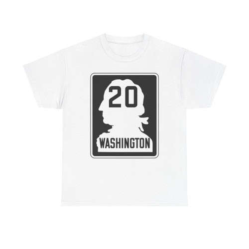 WA-PSH20 (Washington) (Road Sign) T-Shirt