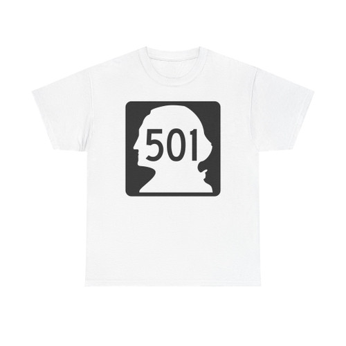 WA-501 (Washington) (Road Sign) T-Shirt