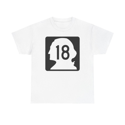 WA-18 (Washington) (Road Sign) T-Shirt